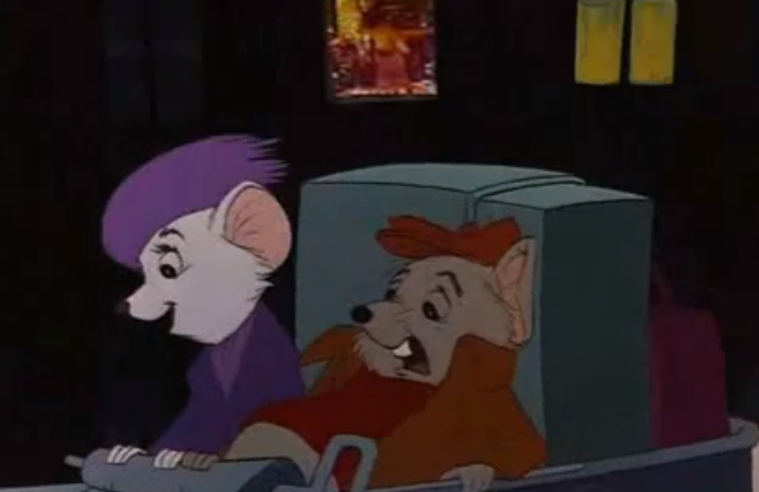 Det kontroversiella med Bernard och Bianca, från 1977, upptäcktes inte för ens filmen släpptes på video, 1999. Man behövde nämligen pausa filmen för att upptäcka ett dolt budskap. . . Det kontroversiella med Bernard och Bianca, från 1977, upptäcktes inte för ens filmen släpptes på video, 1999. Man behövde nämligen pausa filmen för att upptäcka ett dolt budskap. . .